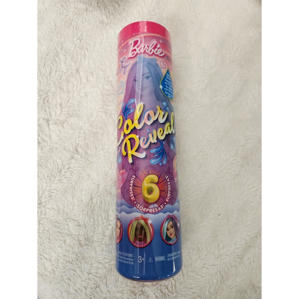 Barbie Color Reveal Balloon Animals Series Doll & Accessories with 6 Surprises